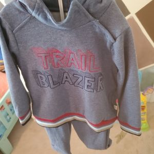 Trail blazer sweat suit 2t